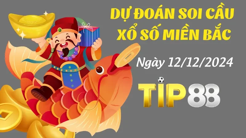 TIP88 Dự Đoán Soi Cầu Miền Bắc Ngày 12/12/2024 - Chọn Số Lô Đề Cực Chuẩn